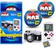 Max baut mehr Premium-Retro-S2-Bausteine-Sammlung im 2er-Pack (tragbare Kamera-Spielekonsole) von Zuru