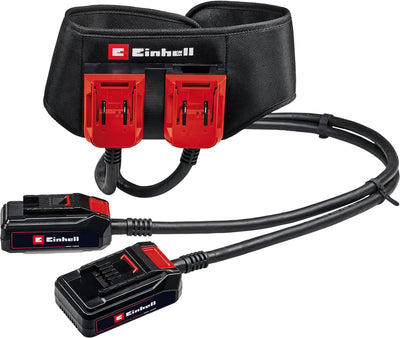 Einhell Akkugürtel GE-PB 36 18 LI – Power X-Change – zum Tragen von PXC-Akkus direkt am Körper – für Leistungen von 18 V 36 V – verstellbare Gürtellänge bis 150 cm