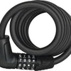 ABUS -NUMMER Kabelschloss 6512C 180 Schwarz