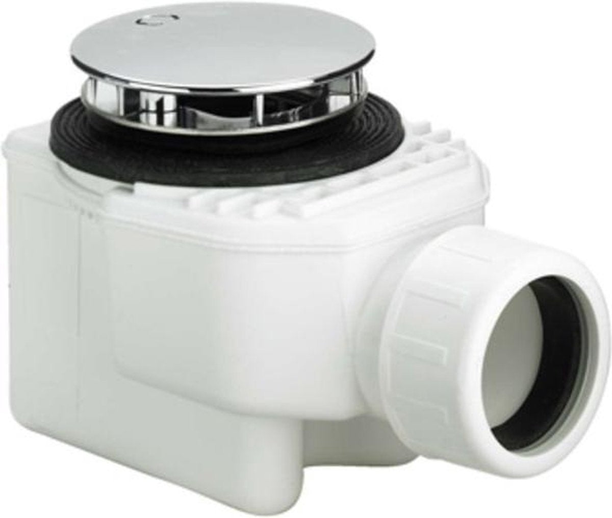 Viega domoplex Duschwannenablauf komplett für Duschwanne mit Loch 52mm chrom