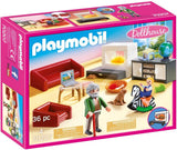 Playmobil -Puppenhaus Wohnzimmer mit Kamin 70207 - afbeelding 1