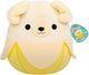 Jazwares Squishmallows – mittelgroßer Plüsch (Nate – Golden Retriever Banane) – 30 cm Plüsch