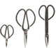 Kikkerland – Scherenset für den Garten – Bonsai-Schere – Stickschere – Dreier-Set – Muttertagsgeschenk