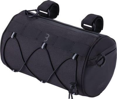 BBB Fahrradlenkertasche Rennrad Gravelbike 3 Liter – wasserdichter Reißverschluss – abnehmbare Lenkertasche Fahrrad – Bikepacking-Taschen – Barrelpack BSB-151L