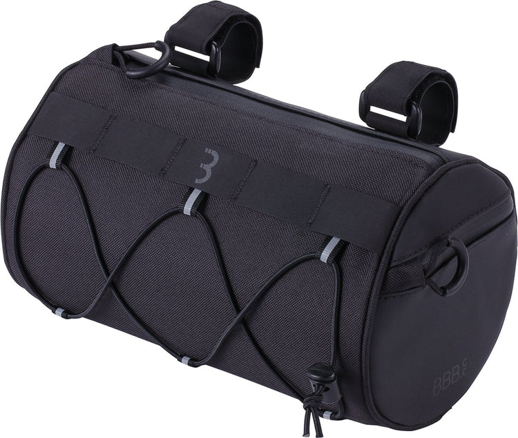 BBB Fahrradlenkertasche Rennrad Gravelbike 3 Liter – wasserdichter Reißverschluss – abnehmbare Lenkertasche Fahrrad – Bikepacking-Taschen – Barrelpack BSB-151L