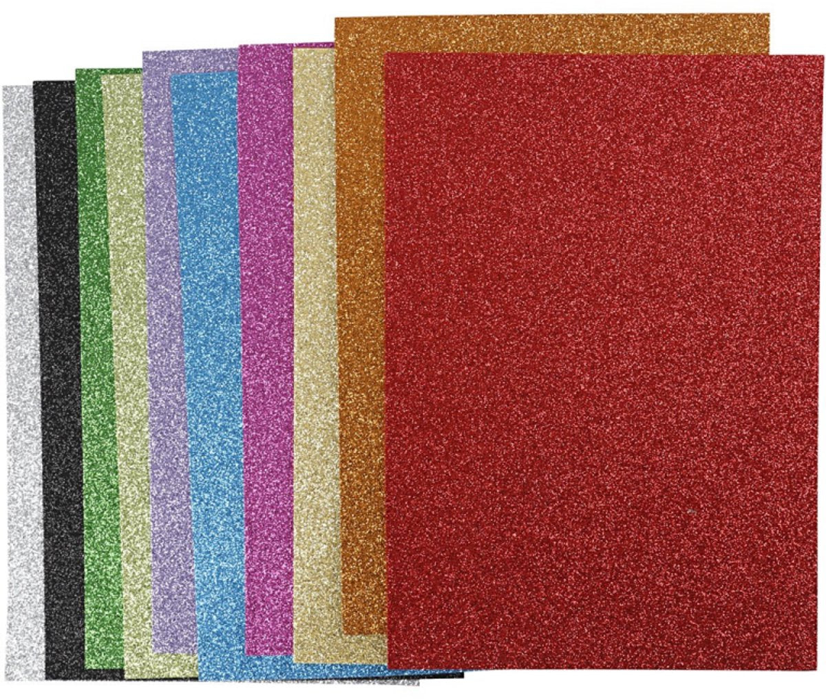 Creativ Company Eva Foam Sheets Color A4, 10st.