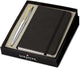 Sheaffer Kugelschreiber-Geschenkset VFM G9422 – poliertes Chrom vergoldet mit A6-Notizbuch – SF-G2942251-4