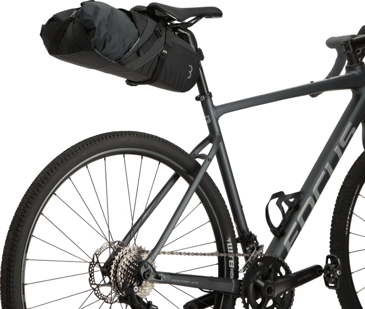 BBB-Fahrradtaschenhalterung – universeller Bikepacking-Satteltaschenstabilisator – Sattelschienenbefestigung – BSB-148