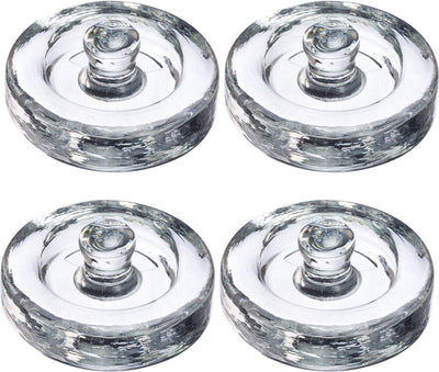 Westmark Gewichte für die Gärung – Set mit 4 Glasgewichten für die Gärung, Zubehör für die Gärung – Glas, ø 8 cm, 4 Stück