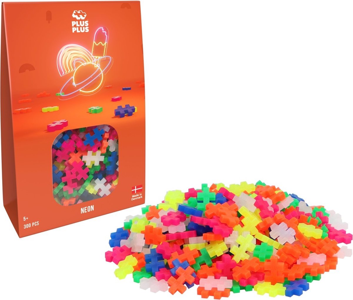 Plus plus Neon plus-plus: 300 Stück (3351)