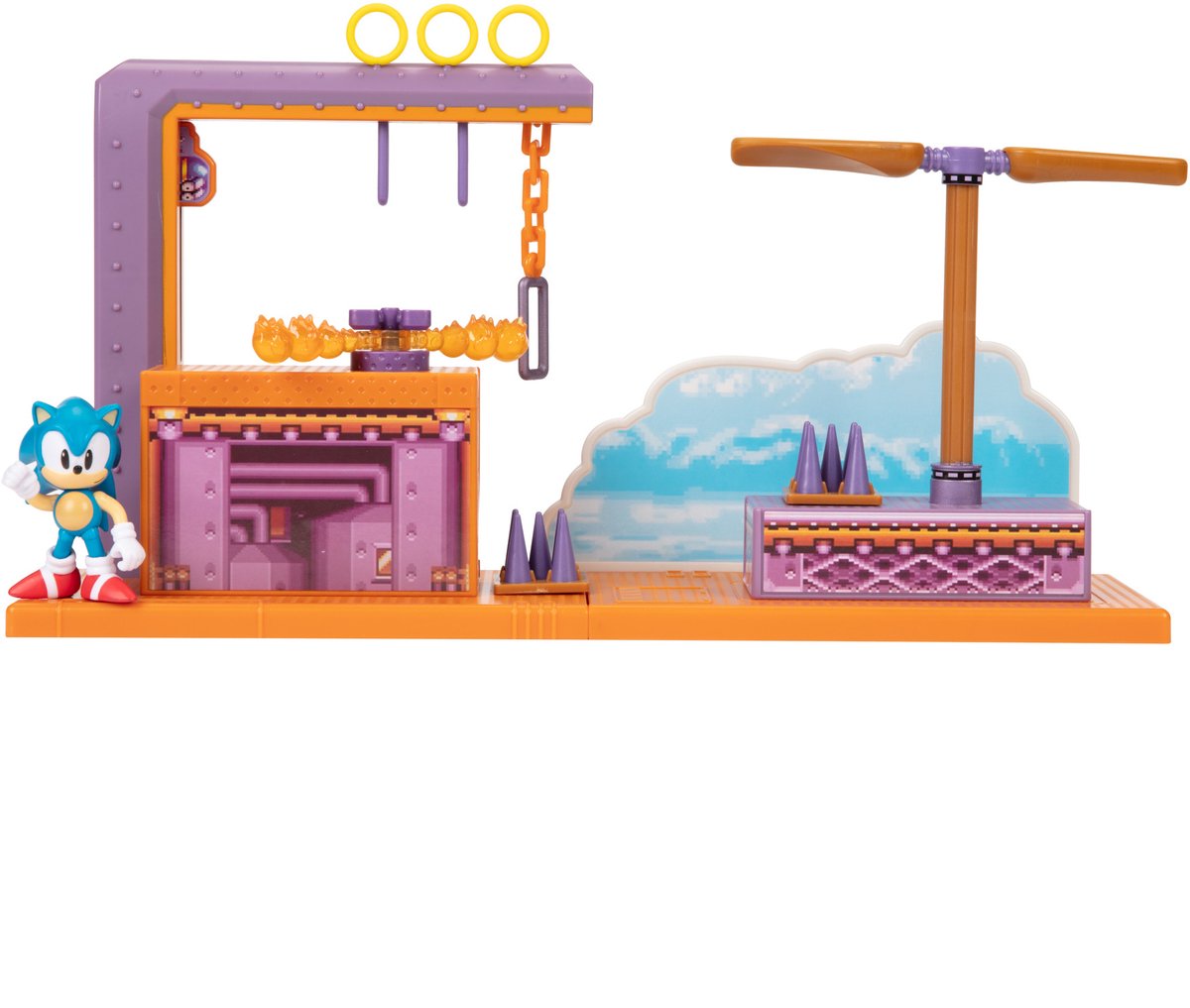 Jakks Sonic – fliegendes Batterie-Spielset inklusive Sonic-Figur