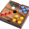 Walnussholz-Edelsteinspiel – 2 bis 6 Spieler