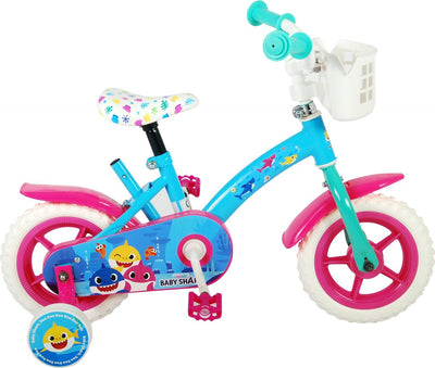 Ozean Kinderfahrrad - Unisex - 10 Zoll - Pink Blue - Trapper