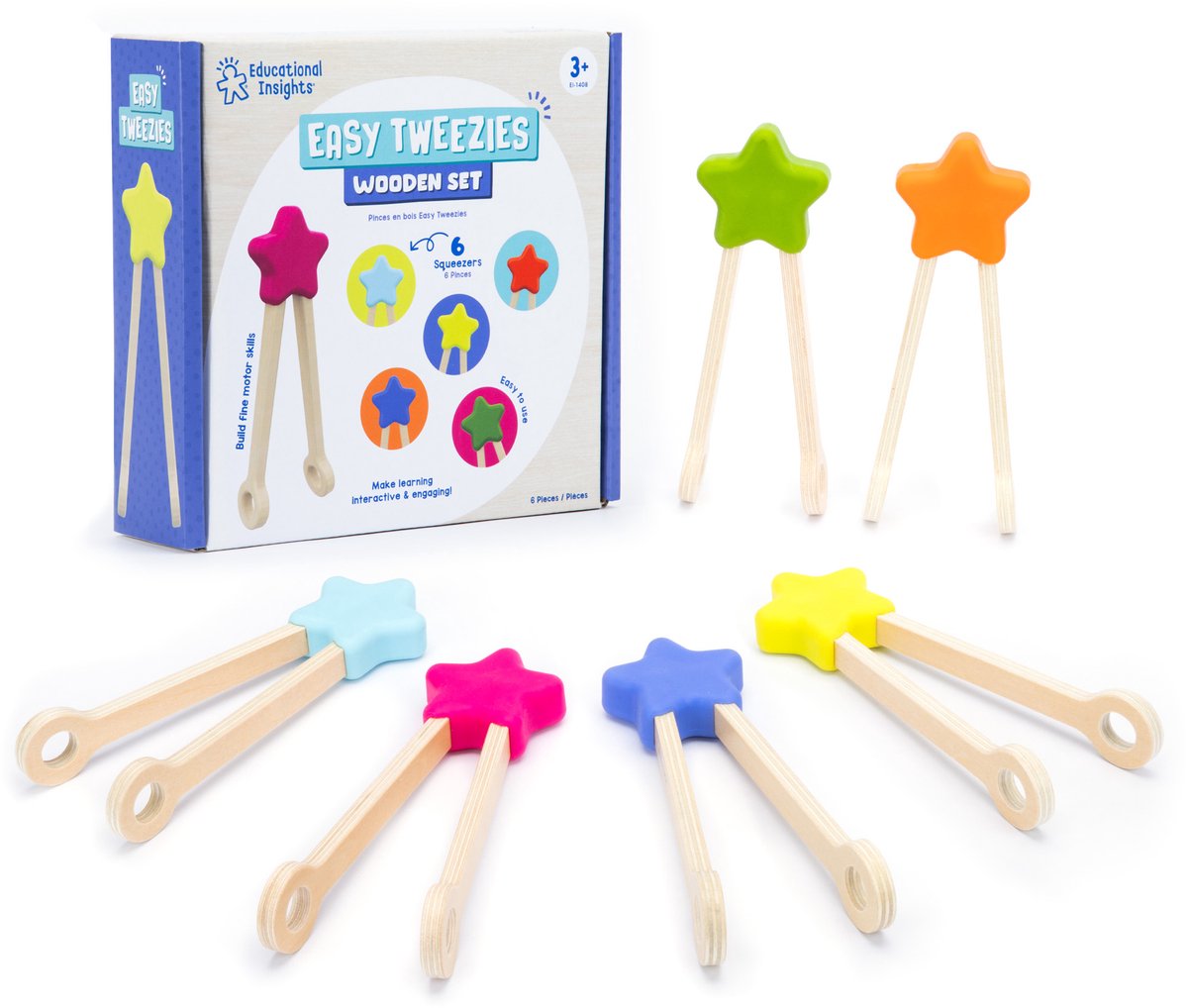 Lernressourcen Easy Tweezies Kleingruppenset – 3+