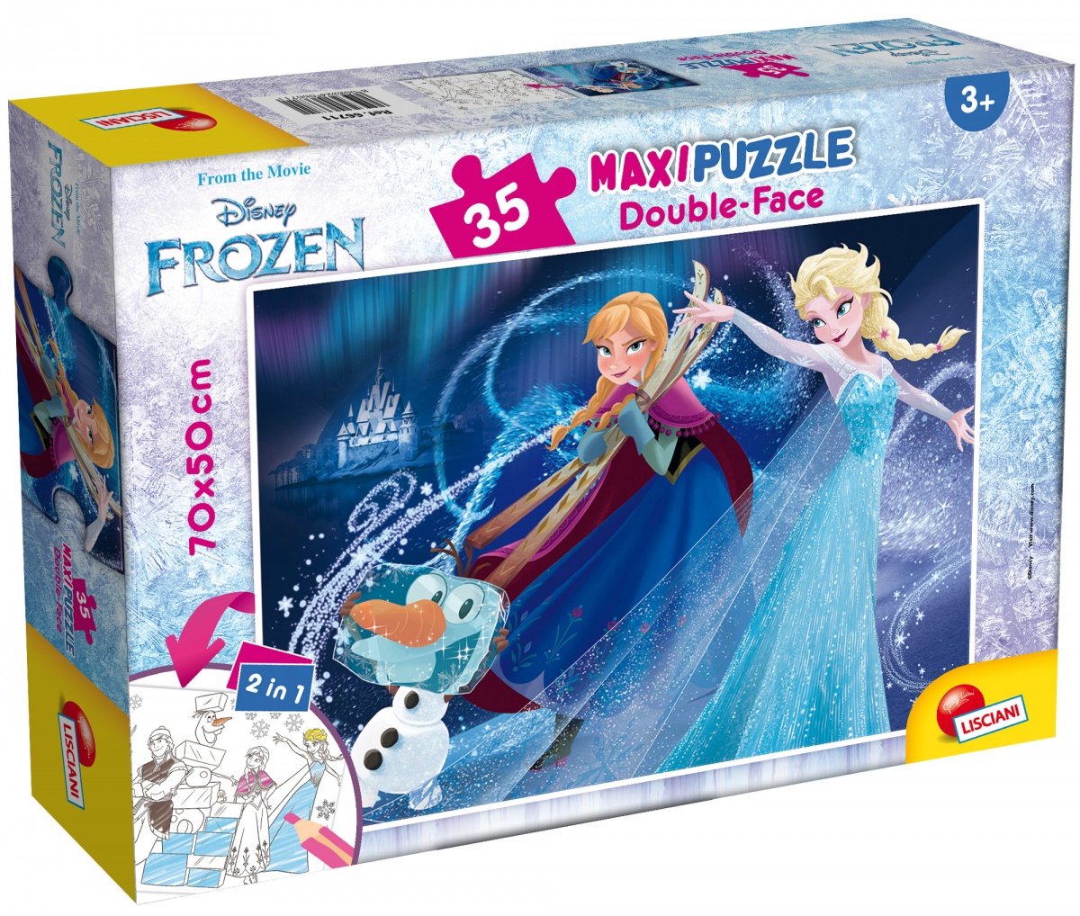 Lisciani Disney Puzzle DF Maxi Floor 35 Frozen