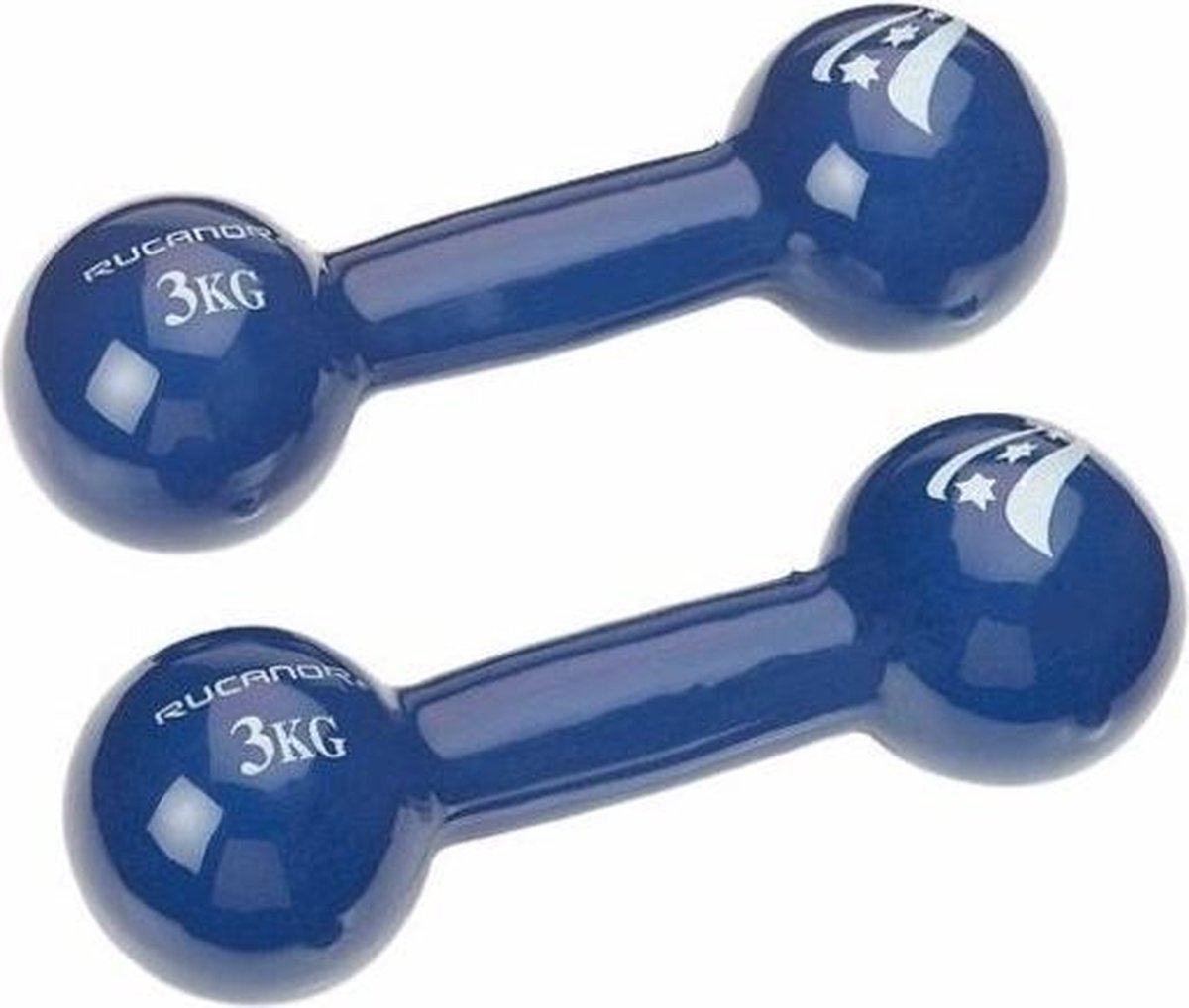 Rucanor Hanteln 3 kg 2 Stück blau