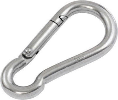 Starx Stern-x. Karabiner aus Edelstahl. 6 x 60 mm 1 Stück
