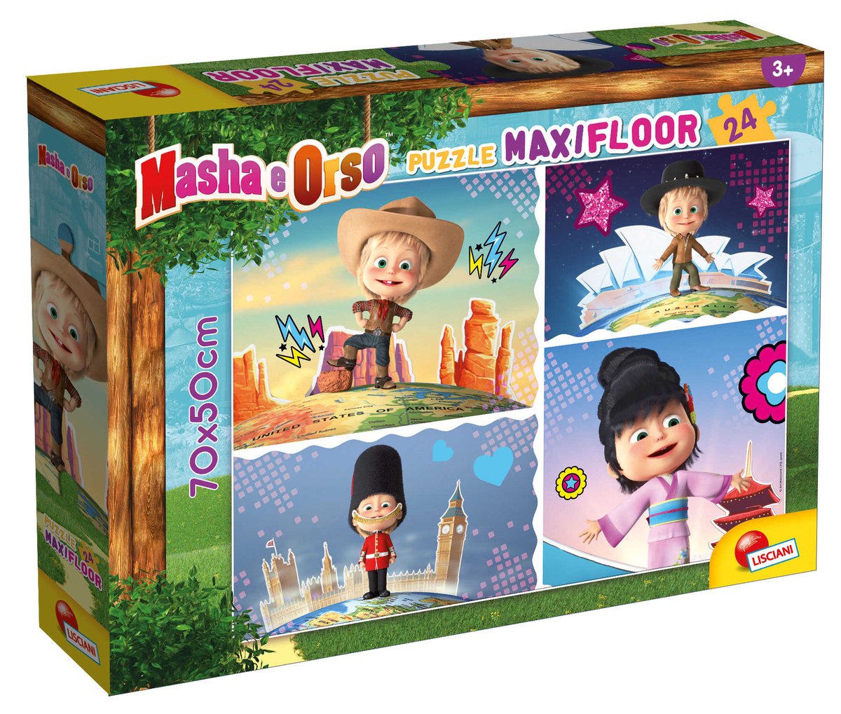 Lisciani Masha Puzzle Maxifloor 24 – einfach fantastisch!