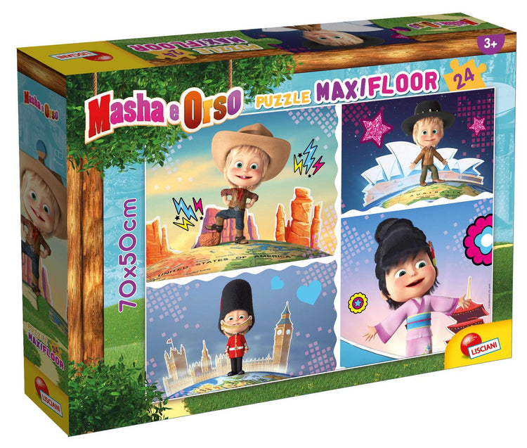 Lisciani Masha Puzzle Maxifloor 24 – einfach fantastisch!