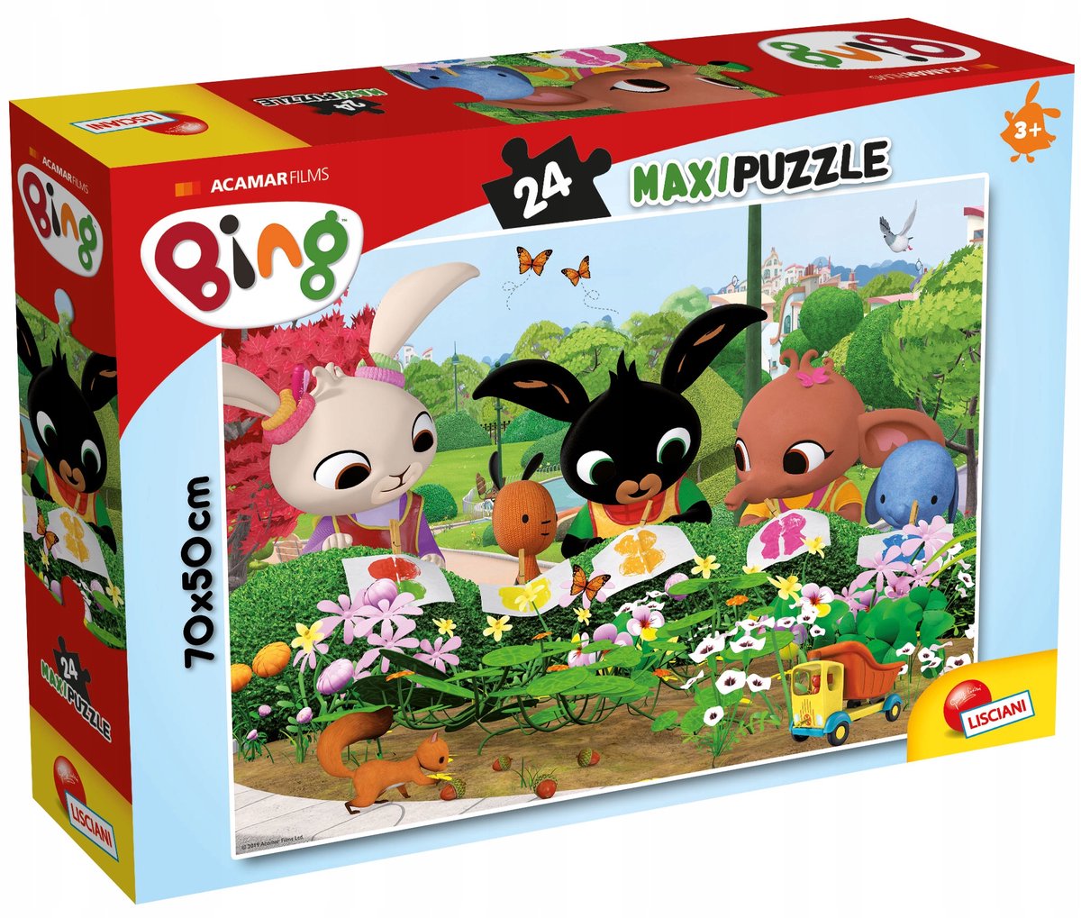 Lisciani Puzzle Maxifloor 24 Bing – Osserviamo la Natura!