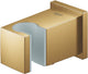 Grohe Euphoria Cube Wandanschlussbogen mit Wandhalter gebürstet Cool Sunrise