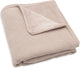 Jollein – Kinderbettdecke 75 x 100 cm – Kinderbettdecke, Kinderbettdecke, Babydecke – Basic-Strick – Basic-Strick – Wildrosen-Fleece