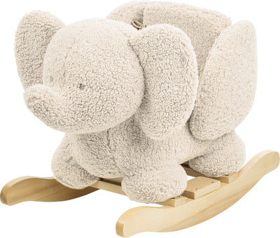 Nattou Elefanten-Teddy – Schaukelpferd – Schaukelpferd – 59 x 45 cm – ecru