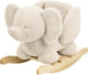 Nattou Elefanten-Teddy – Schaukelpferd – Schaukelpferd – 59 x 45 cm – ecru