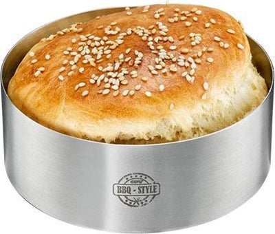 Gefu BBQ Grillring – Grillring aus Edelstahl für Gemüse und Fleisch – 89361