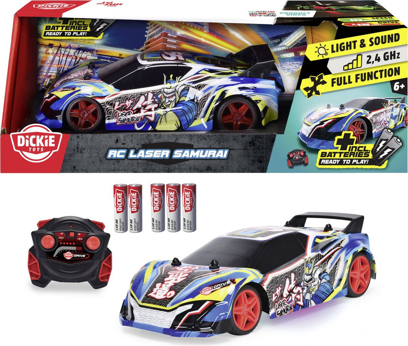 Dickie RC Lenkbar Auto Laser Samurai RTR