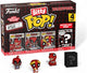 Funko Deadpool Bitty Pop! Vinylfigur 4er-Pack Dino Pool 2,5 cm