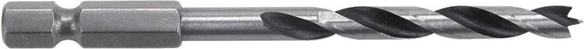 Wolfcraft - Holzspiralbohrer-Set, Sechskantschaft, ø 3–8 mm, 5-teilig. - 7122000