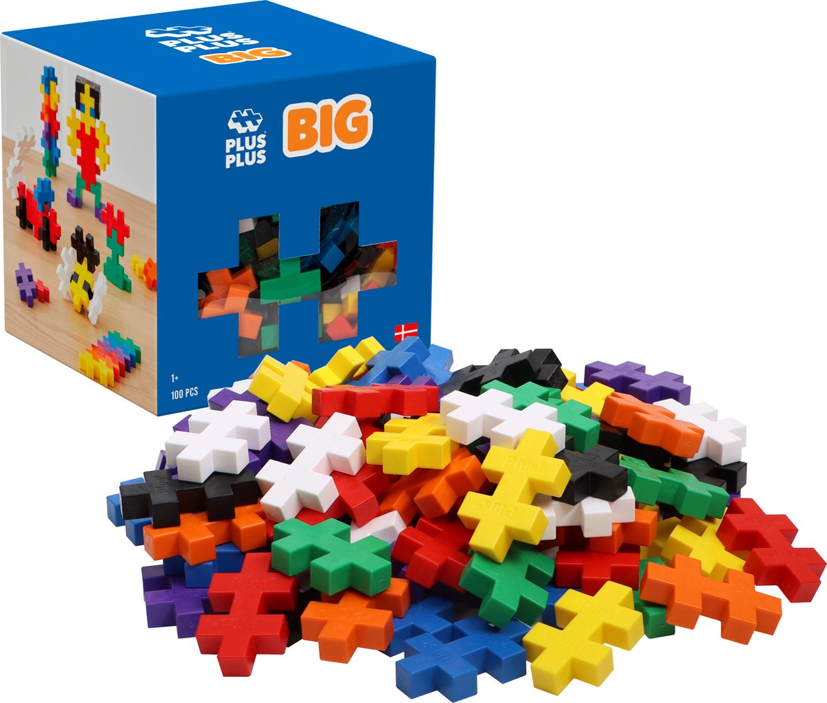 Plus Plus Basic Big Plus-Plus: 100 Stück (3210)