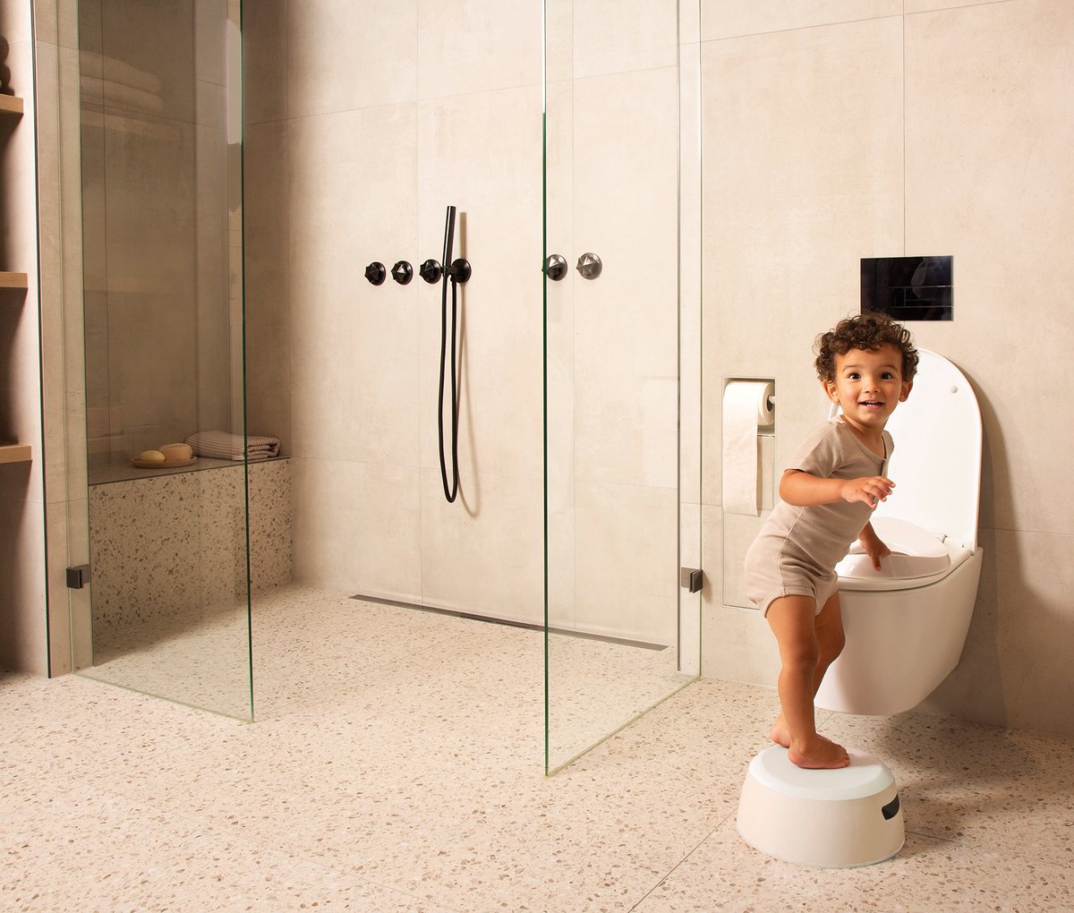 Reines Hafer-Toiletten-Trainingsset Luma