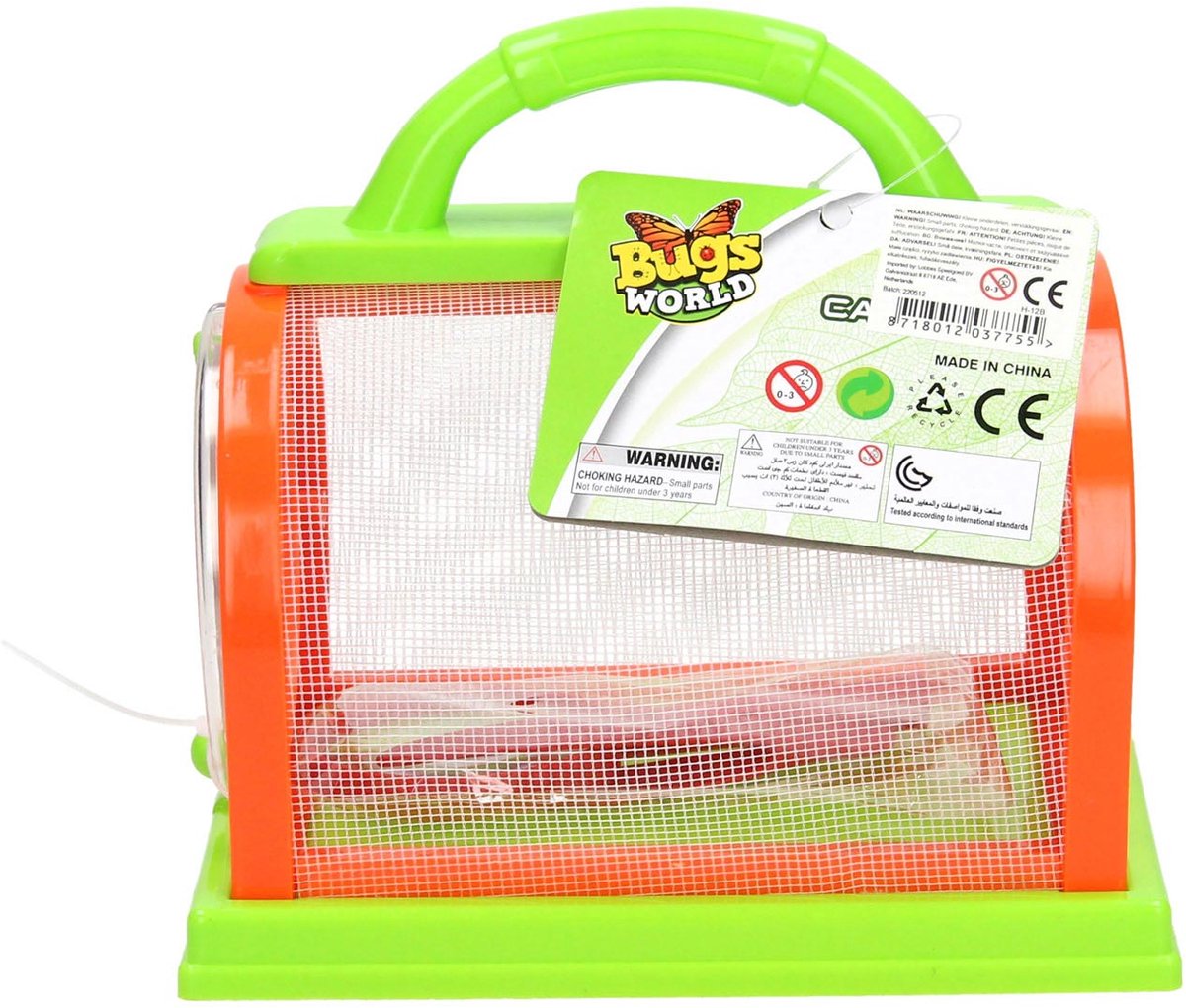 Insektenbeobachtungsschrank Gelbgrün, 3dlg.