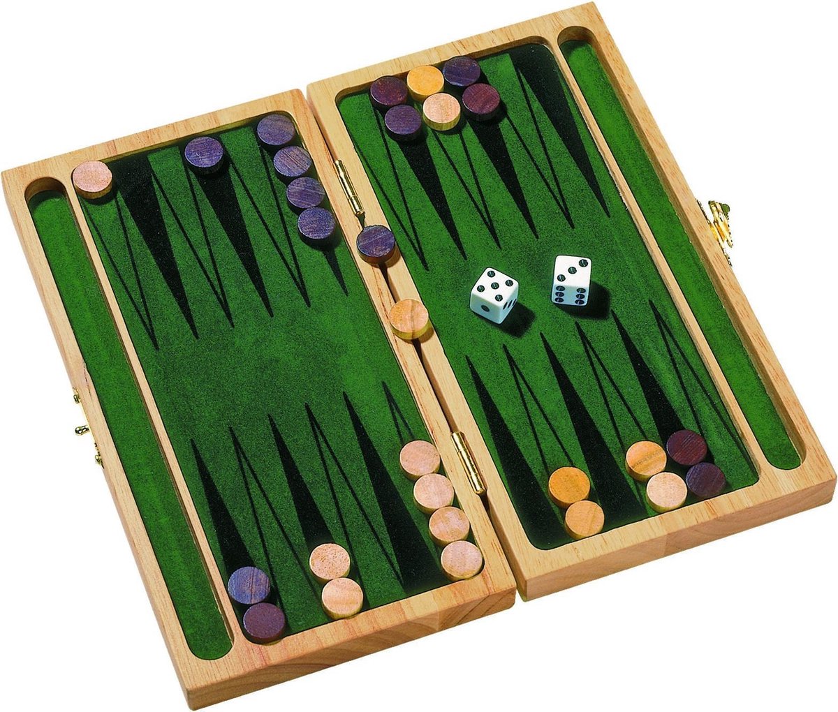Goki Holz Backgammon
