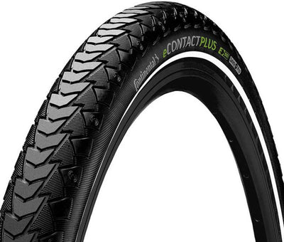 Contintal Econtact plus 20x2.20 Schwarz mit Reflexion