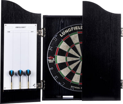 ABI Holzschrank mit Sisal Dartboard inkl