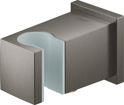 Grohe Euphoria Cube Duschwandanschlussbogen mit Wandhalter – Hartgraphit – 26370AL0