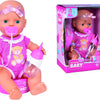 Neugeborenes Baby geborenes Baby geboren Babypuppe mit Accessoires 4dlg.