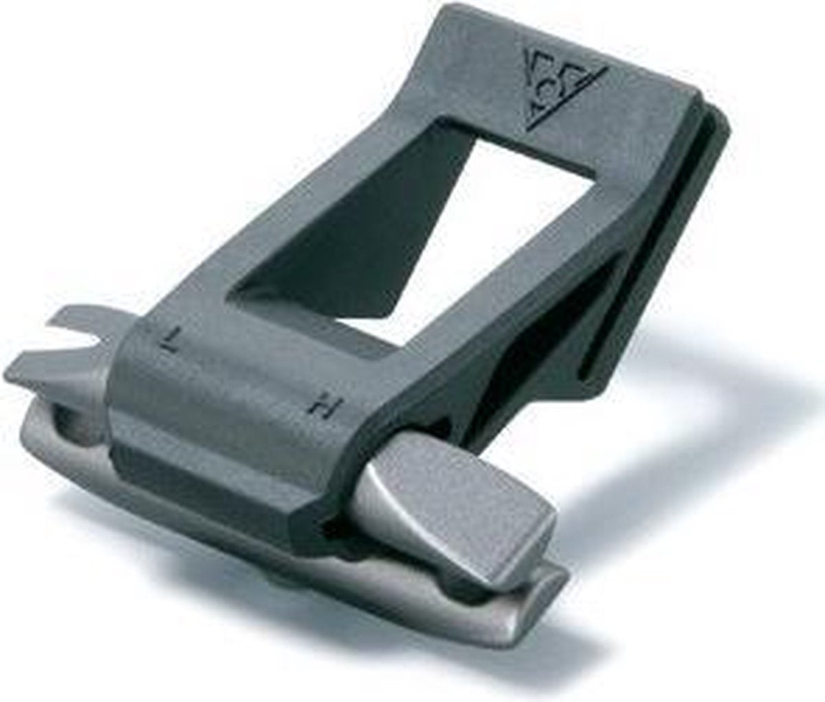 Topeak -Satteltaschenhalter Fixer F25 - Schwarz, Plastik, QuickClick F25 - Fahrradsattelhalter