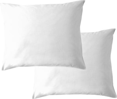 Cinderella Premium Molton Kissenbezug – Kissenschoner – Set mit 2 Kissenbezügen – 60 x 70 cm – weiß