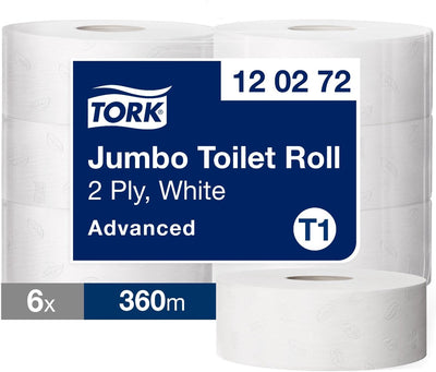 Toilettenpapier Tork T1 2-lagig weiß