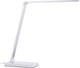 Brilliant Florence – Schreibtischlampe – LED 5 W – 2700 K-6500 K – CCT – 3-stufig dimmbar – kabellose Ladefunktion – USB – Weiß