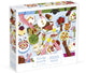 Janod - Kidult-Puzzle - Das Familienessen - 1000 Teile