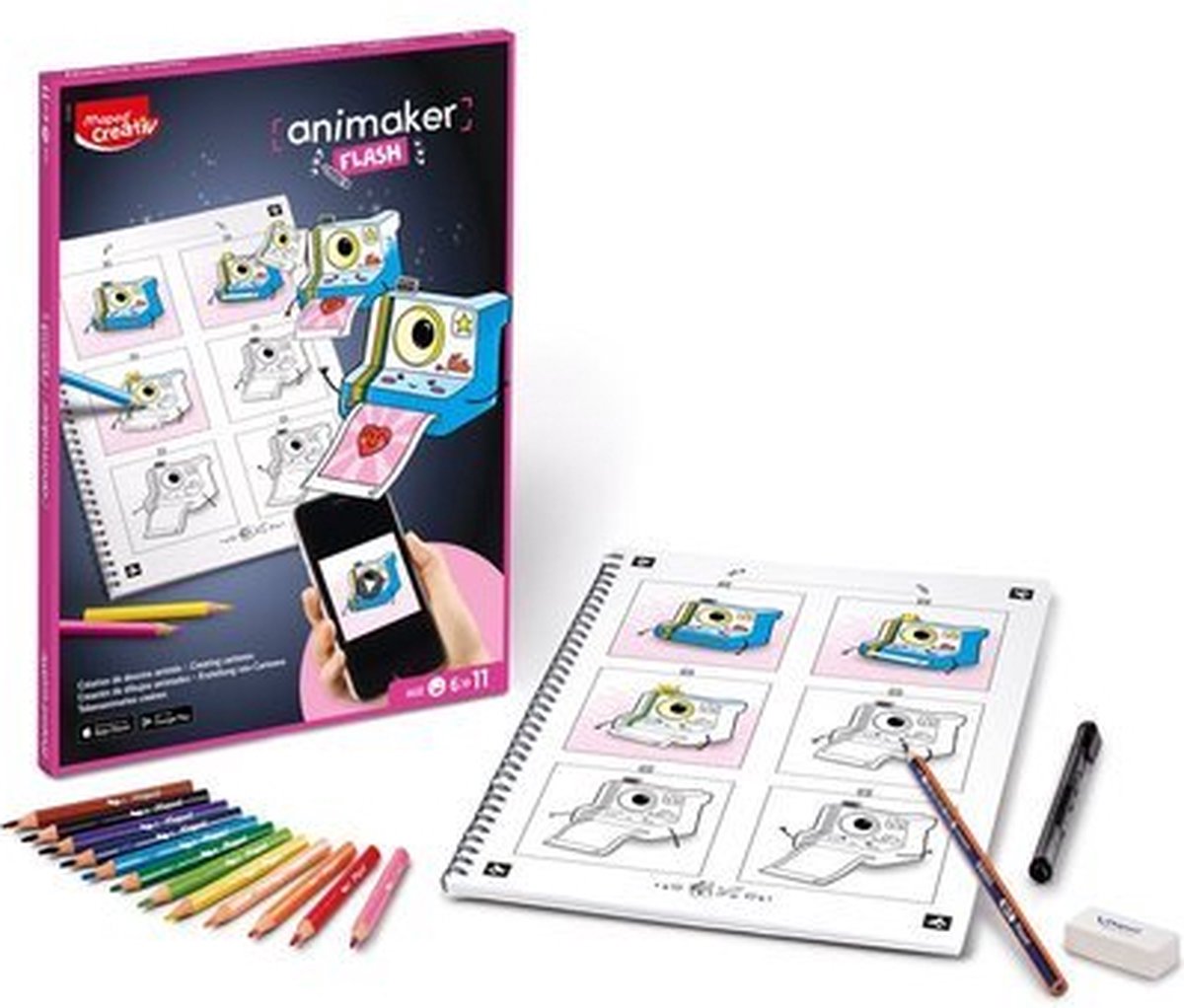Maped Office Maped Creativ – Animaker Flash – Girly