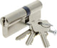 Starx Profilzylinder vernickelt 35 45mm skg2