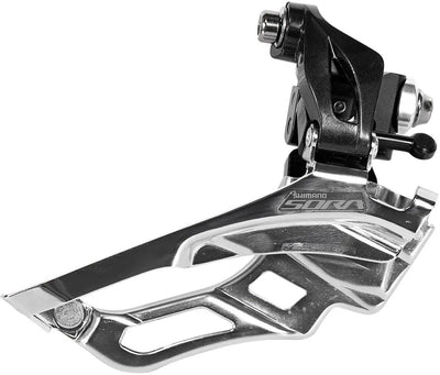 Umwerfer 3 x 9-Gang Shimano Sora FD-R3030 geschweißt down-pull 63-66°