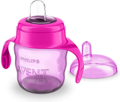 Philips avent avent avent a cup mit mundstück 6m + 200 ml - rosa rosa