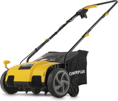 Powerplus elektrischer Vertikutierer powxg75130 – 1300 W und Schnittbreite von 320 mm, 2-in-1 elektrischer Belüfter und Vertikutierer für Ihren Garten